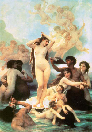 Aphrodite- "The Goddess of Love" apparently had a thing for oysters...