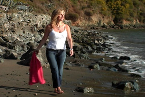 California Living® host Aprilanne Hurley on location at Angel Island State Park