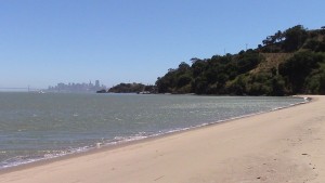 Angel Island State Park is home to some of the San Francisco Bay Area's most pristine white sandy view beaches.