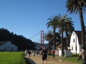 California Living@ spotlights the walking paths along Crissy Field for outdoor fun and great views.